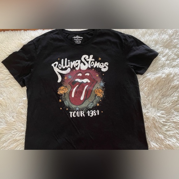 #38 The Rolling Stones tour 1981 logo shirt - Picture 3 of 4